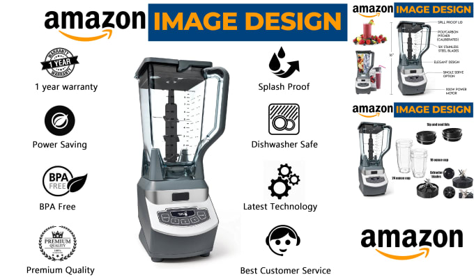 I will design product images for amazon