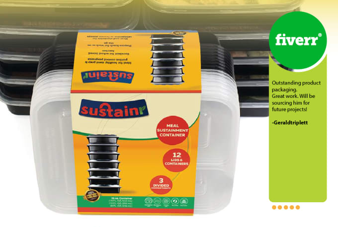 I will design product sleeve or insert or wrapper or tag or labels