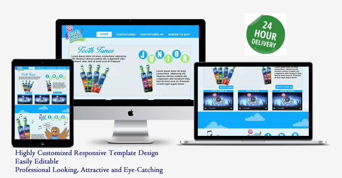 I will design responsive and editable mailchimp newsletter template