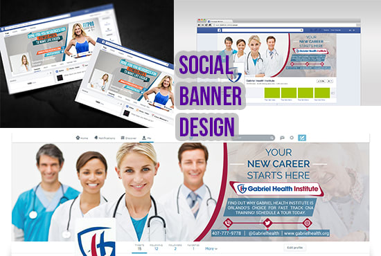 I will design social media banner