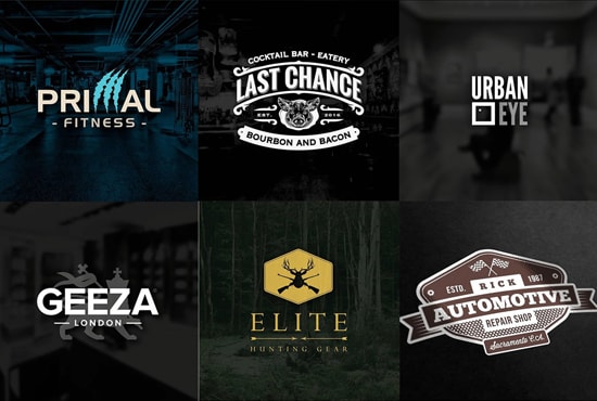 I will design stunning vintage, retro, badges, label logo