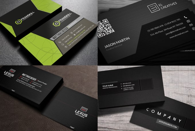 I will design stylish business card