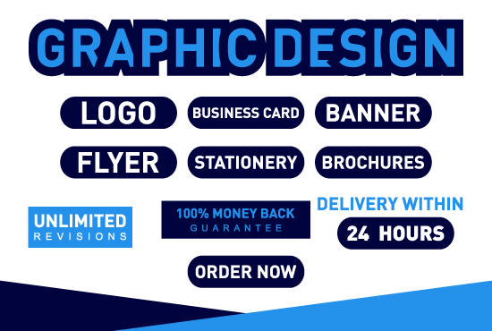 I will do all graphic design than just 24 hours