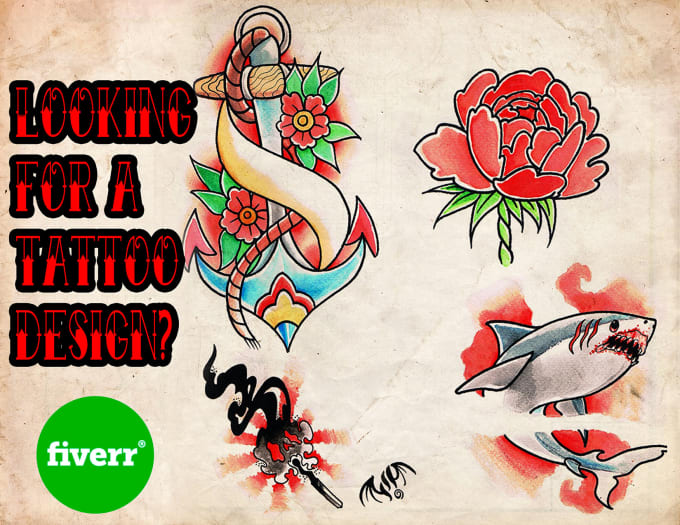 I will do any custom tattoo design