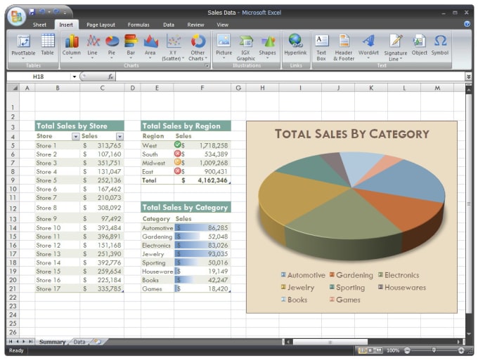 I will do any type of Ms Excel and Data Entry work