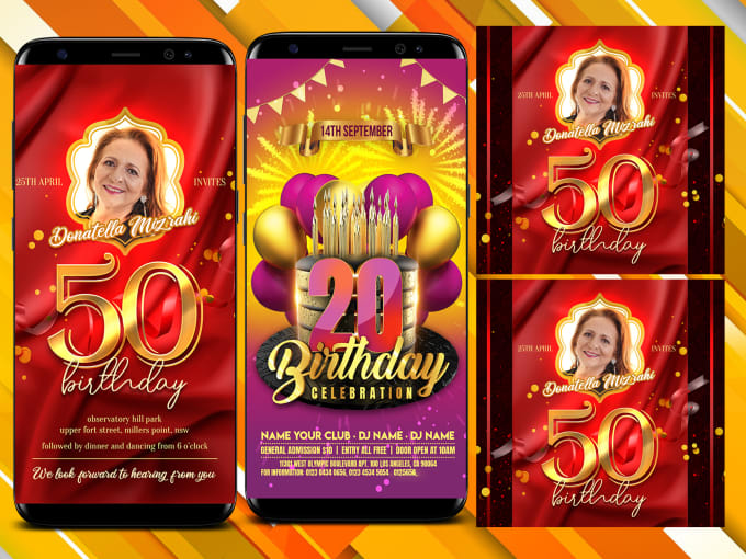 I will do birthday flyer,fb cover,ig banner, post and covers