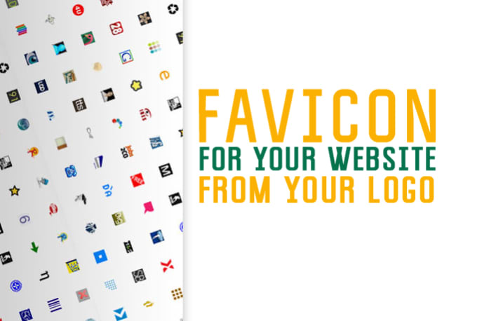 I will do favicon for your website from logo or company name