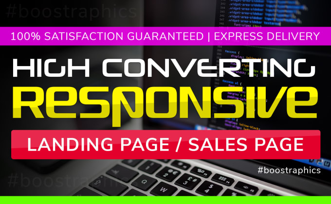 I will do irresistible sales page, landing page design, or shopify landing page