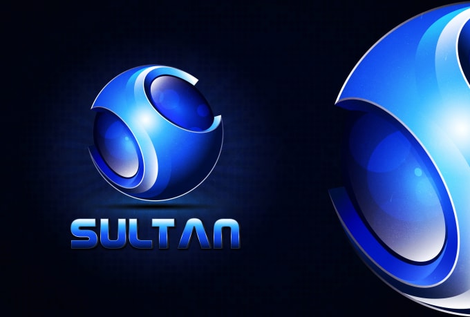 I will do modern custom 3d logo design