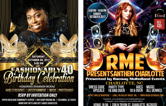 I will do modern flyer design