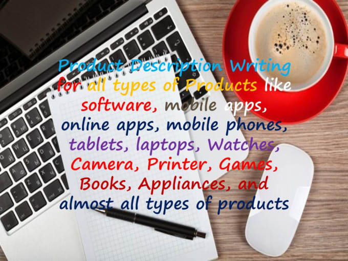 I will do product description writing for all types of products