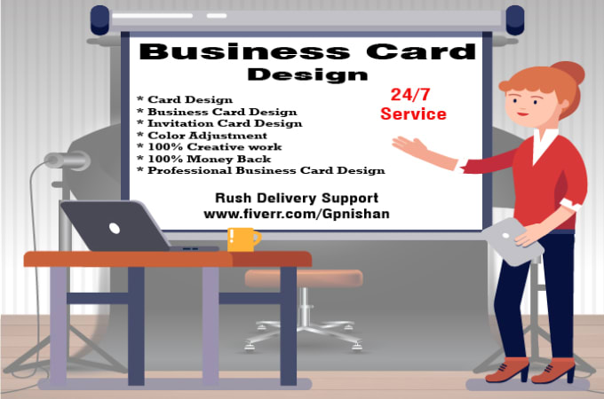 I will do professional business card design