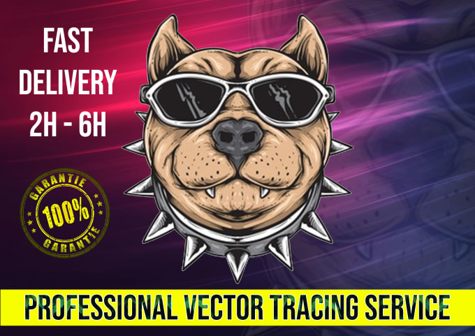 I will do vector art tracing, logo, in short time 2h to 6h