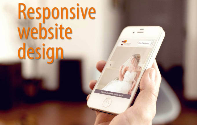 I will do web design responsive website design to improve your business
