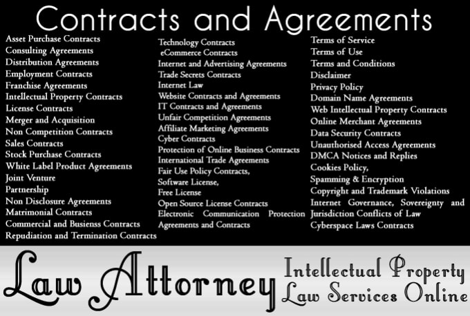I will draft contracts, agreements, deeds, legal documents