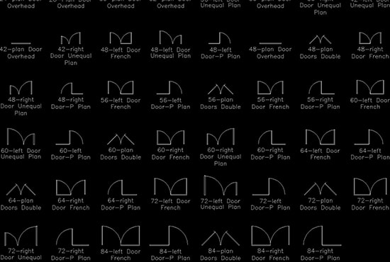 I will draw floor plan elevation section in autocad or make dynamic block in autocad