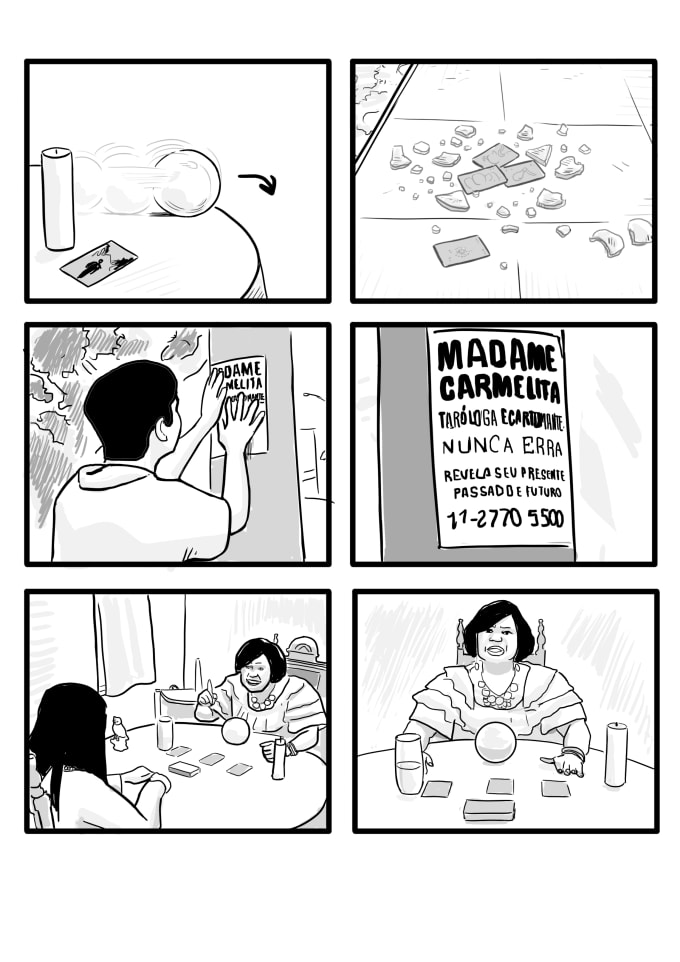 I will draw the storyboard for your project