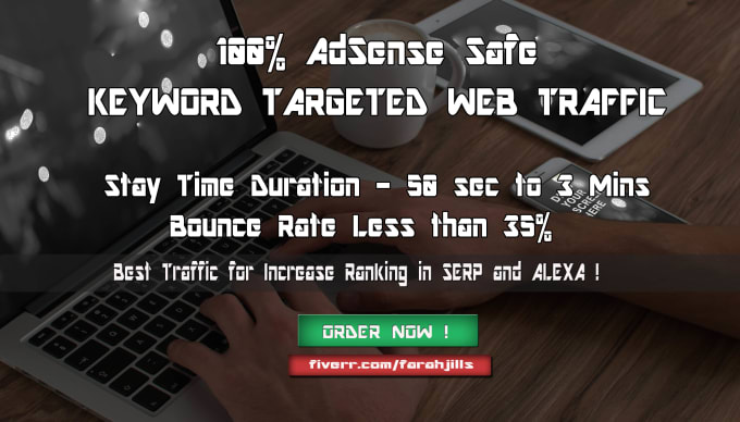 I will drive targeted organic keyword traffic,visitors for website