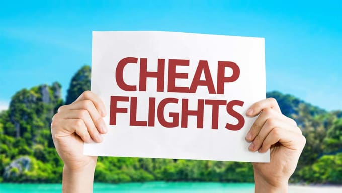 I will find the cheapest flight and hotel for you