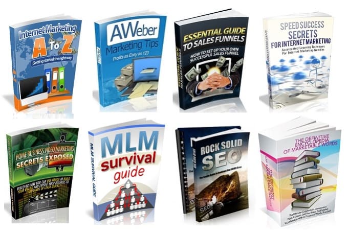 I will give you 1370 ebooks  with resell rights