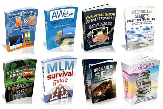 I will give you 1370 ebooks  with resell rights