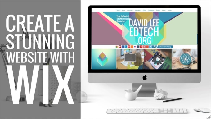 I will help you to create a website in wix,tumblr,godaddy