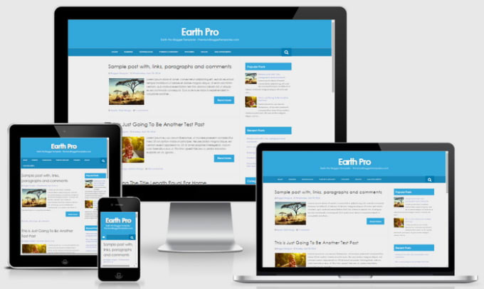 I will install and customize your blogger template