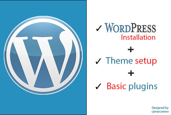 I will install wordpress theme plugins and demo content