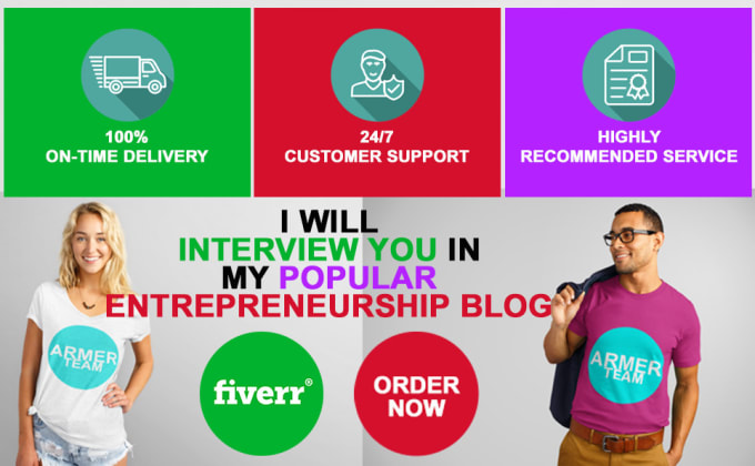 I will interview you in my popular entrepreneurship blog