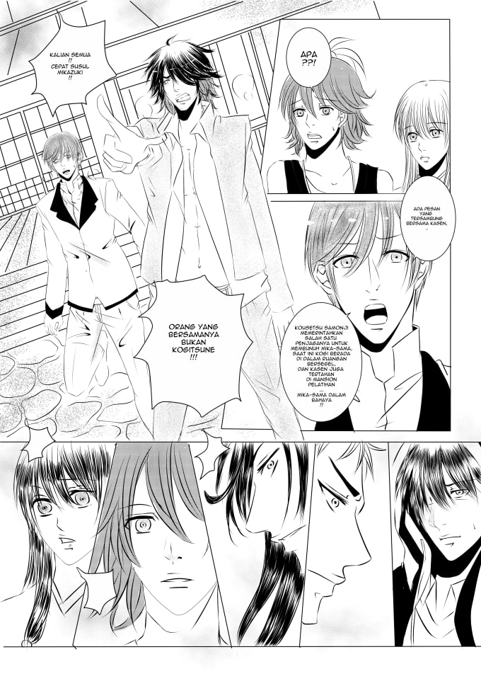 I will make a custom drawn manga style comic