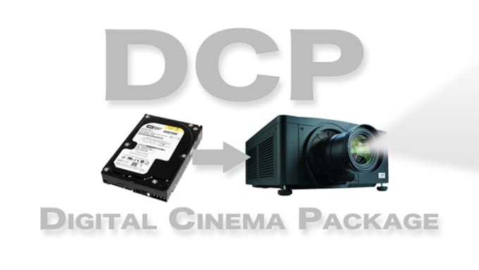 I will make a dcp and mpeg dcp for digital cinemas