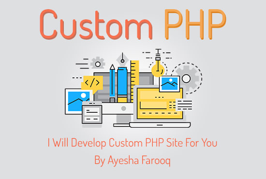 I will make custom php website