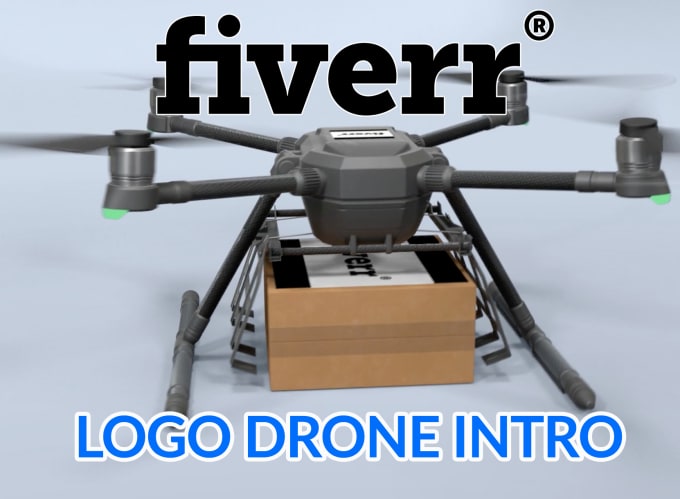 I will make you an awesome full HD drone logo video animation