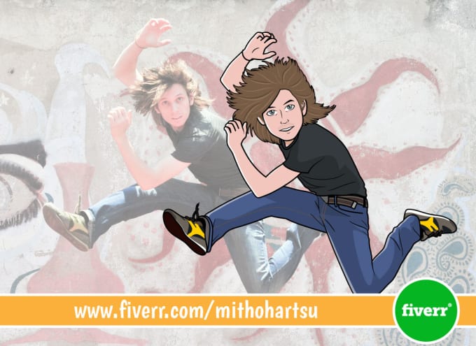 I will make your fantastic cartoon picture