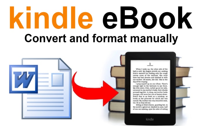 I will manually format and convert word doc into kindle ebook