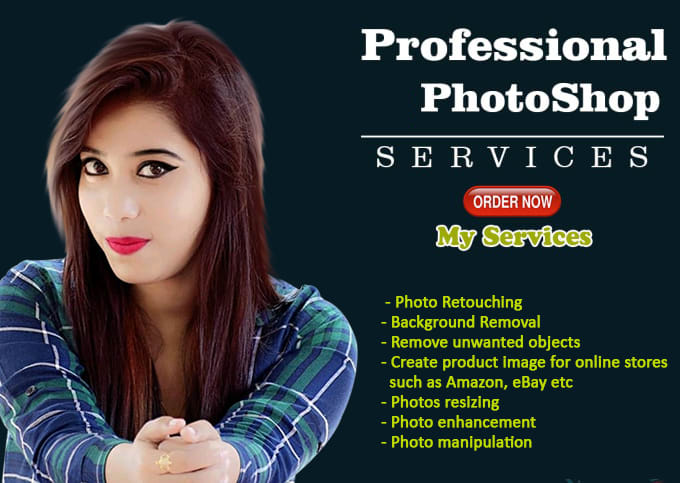 I will photoshop highend portrait retouch