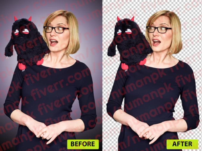 I will photoshop remove background crop resize quickly