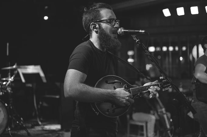 I will play my mandolin in your songs