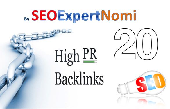 I will provide High PR 20 BackLinks