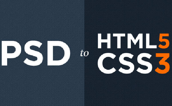 I will psd to html and css