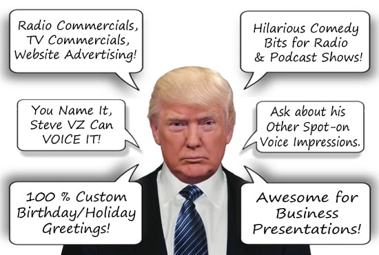 I will record a perfect trump voice impersonation