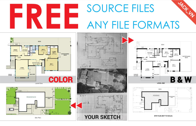 I will redraw floor plan for real estate agents, property manager, etc