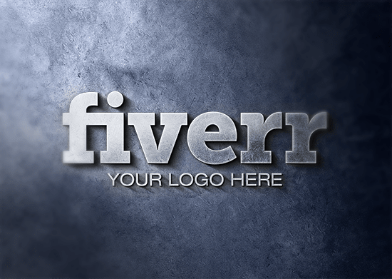 I will replicate your logo in metal or leather style 3d hd