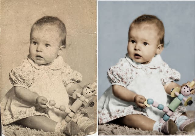 I will restore photos, repair images, fix damaged pictures