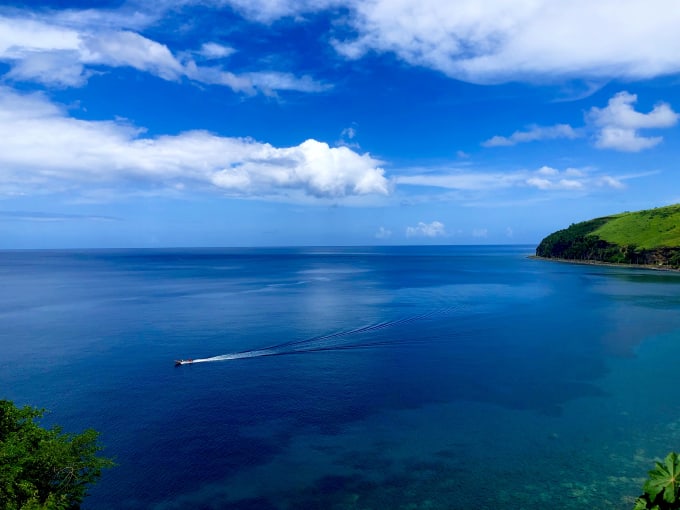 I will send you a postcard from dominica, caribbean