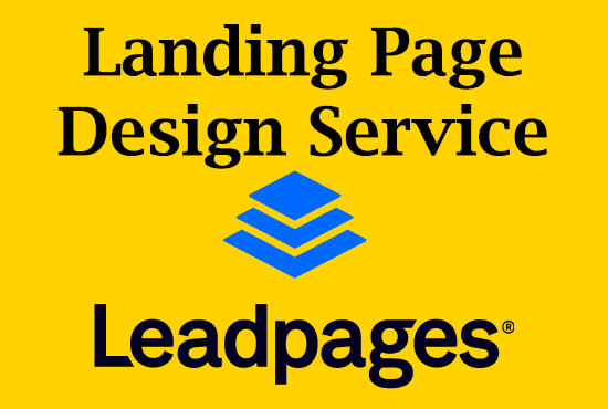 I will setup and design your leadpages page