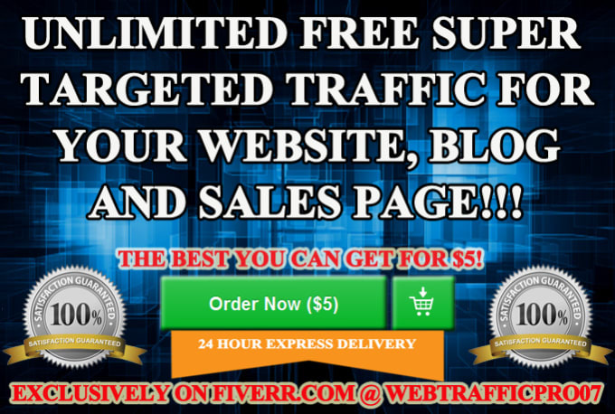I will show how to get Millions of Targeted VISITORS to any link without spending money