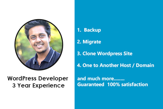 I will transfer WordPress Move WordPress