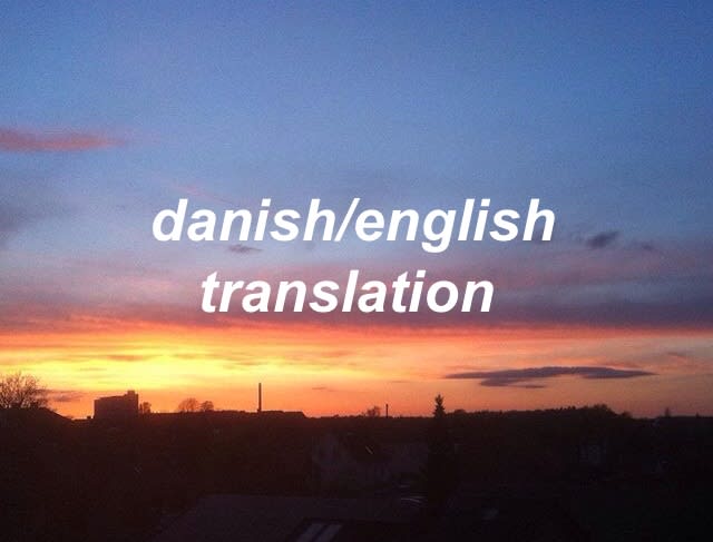 I will translate 400 words between danish and english