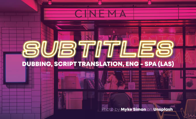 I will translate and subtitle your videos